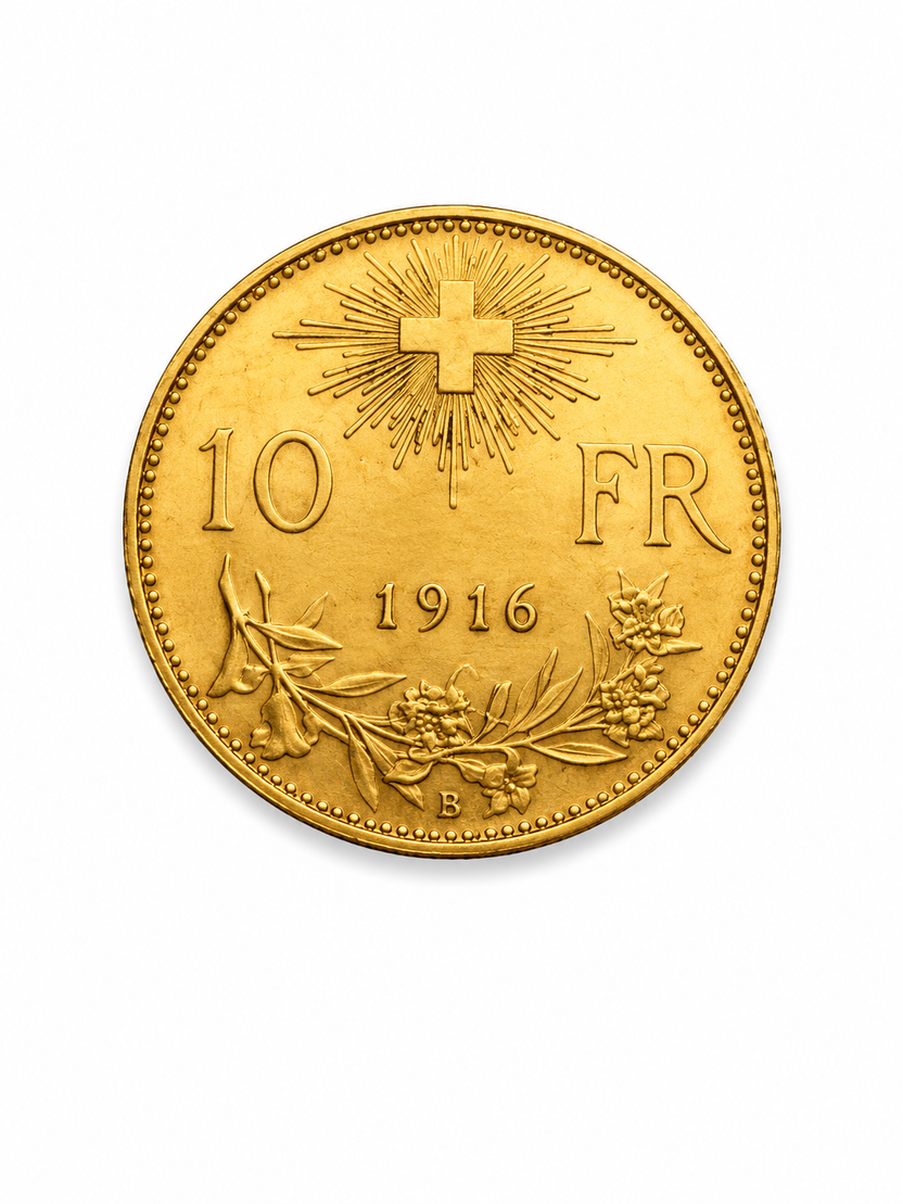 10 Swiss Franc Gold Coin
